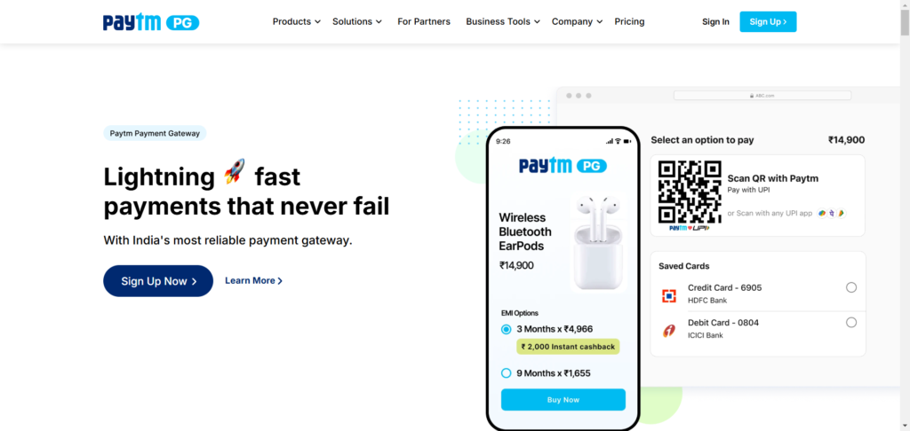 Paytm Payment Gateway