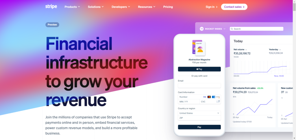 Stripe Payment Gateway